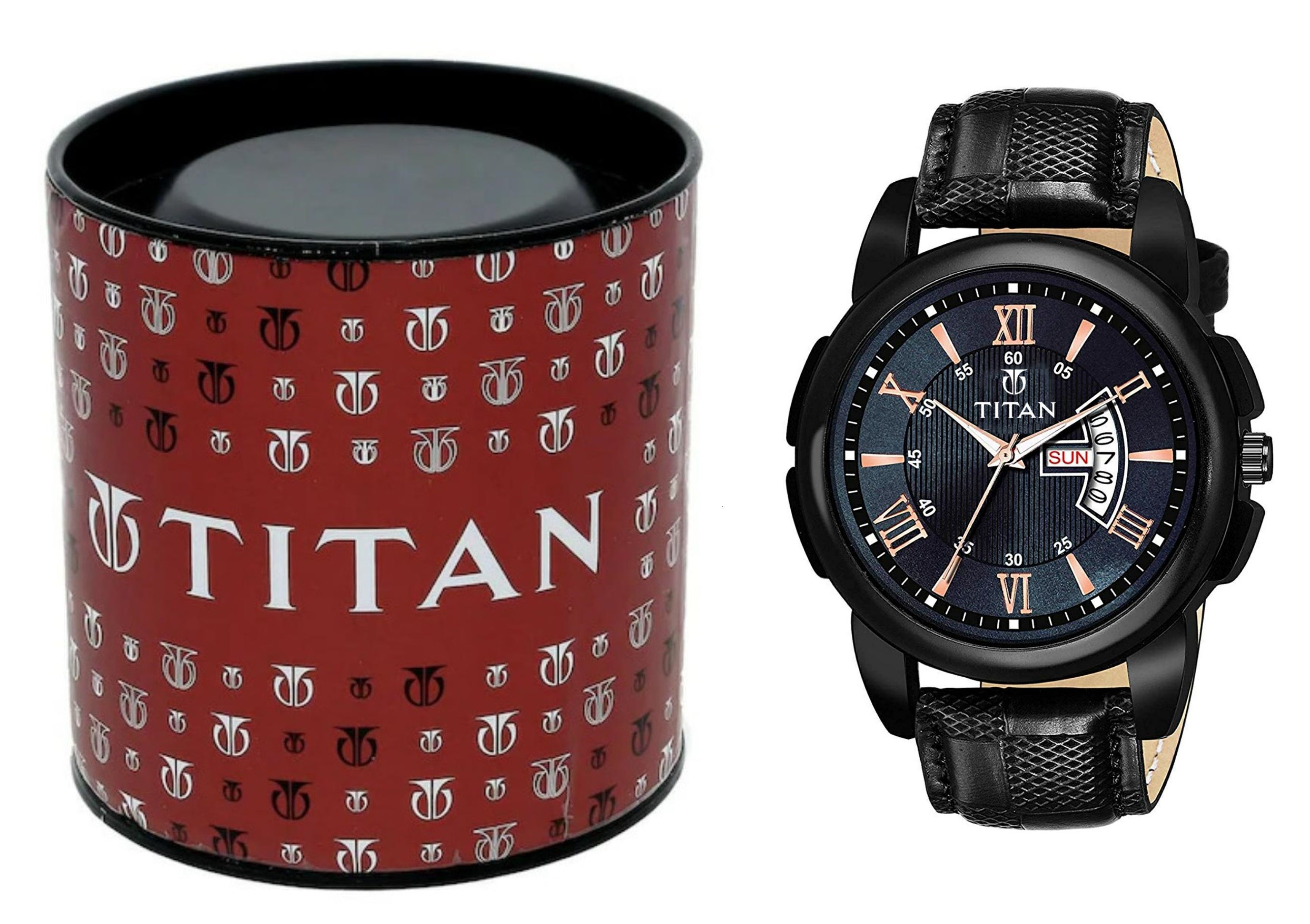 Fern TitanX minimal black watch